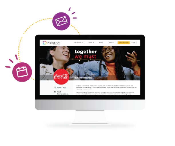 Inclusivv Partner Page example Inclusivv Partner Page example