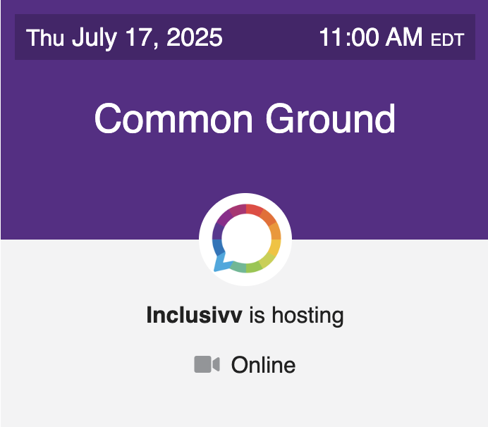 Common Ground - July 2025